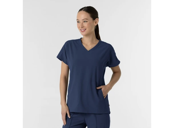 Renew Dametunika med V-hals Navy XXL 