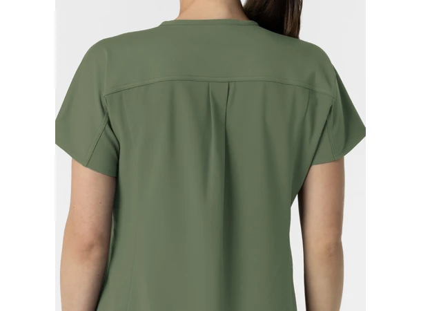 Renew Dametunika med V-hals Olive XL 