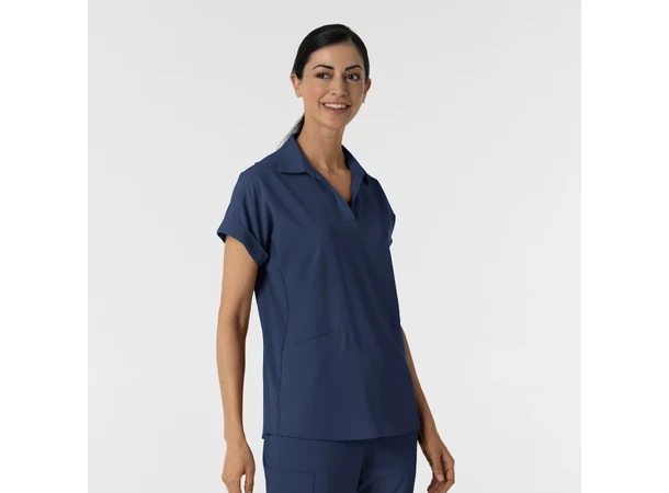 Renew Damtunika med krage Navy XL 