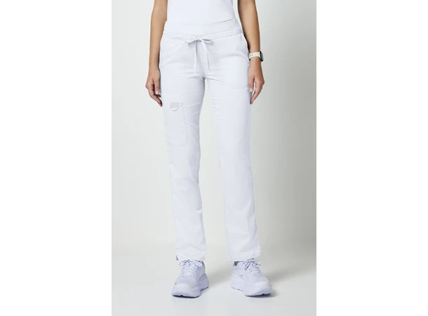Revolution Damebukse med snøring White M 