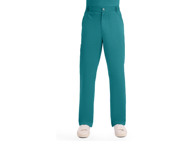 Revolution Herrebukse med rette ben Teal Blue XS 