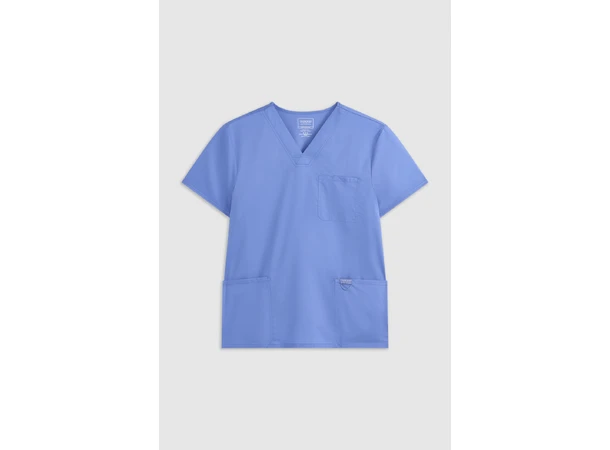 Revolution Herretunika med V-hals Ciel Blue M 