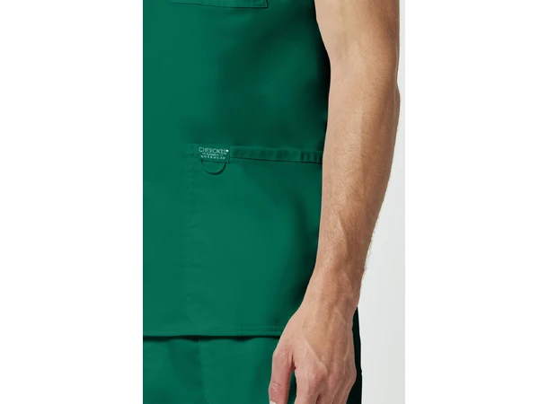 Revolution Herretunika med V-hals Hunter Green XL 