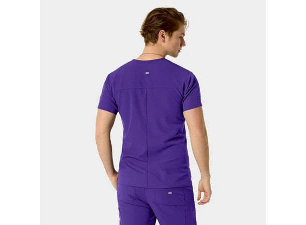 SANTIAGO Herretunika med brystlomme Dark Purple XXL 