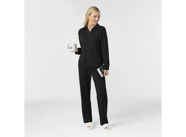 Unwind Damegenser med krage Black L 