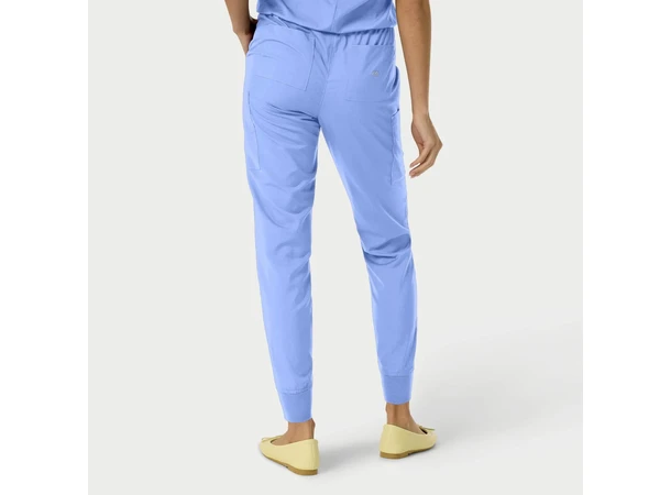 YUNA Damebukse med strikk i ben Celeste Blue XXL 