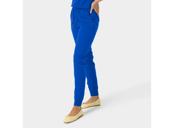 YUNA Damebukse med strikk i ben Royal Blue XXS 