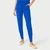 YUNA Damebukse med strikk i ben Royal Blue XXS 