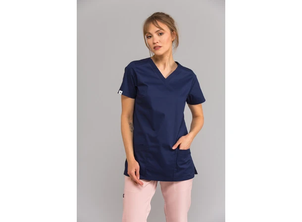 ANA Flex Dametunika med V-hals Ink Blue  S 