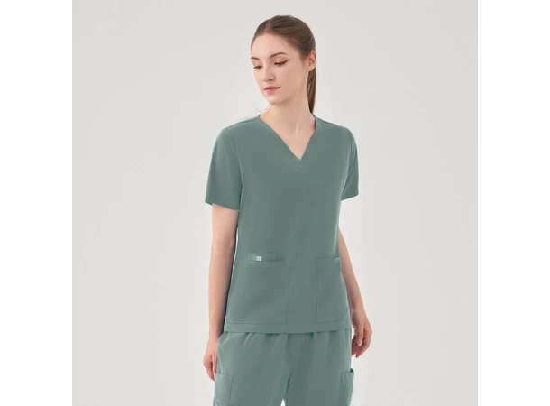 Aurora Dametunika med fem lommer Camp Green 3XL 