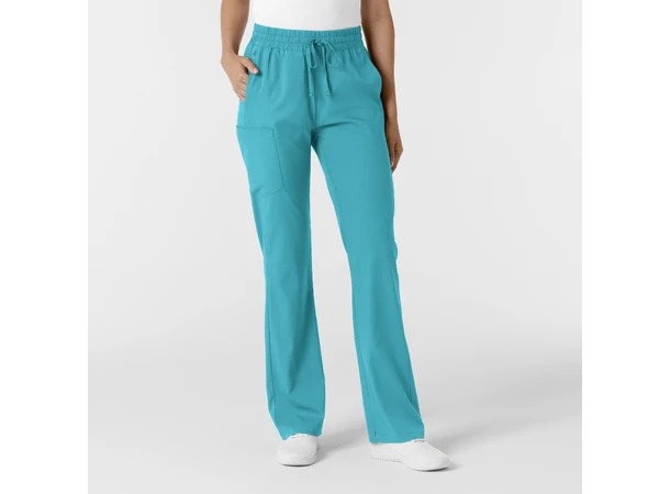 Boundless Damebukse med bootcut Teal S 
