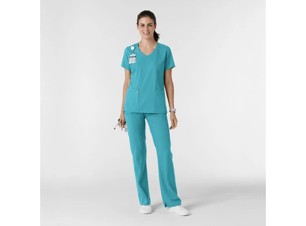 Boundless Damebukse med bootcut Teal S 