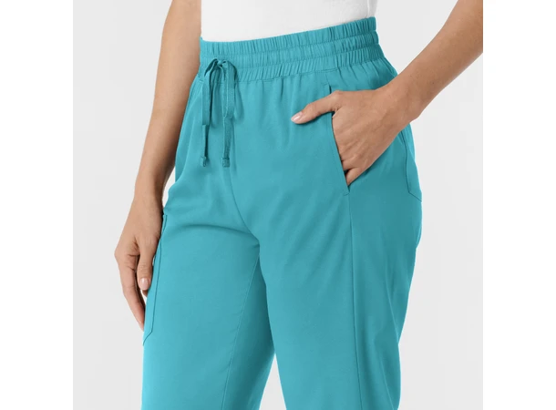 Boundless Damebukse med bootcut Teal S 