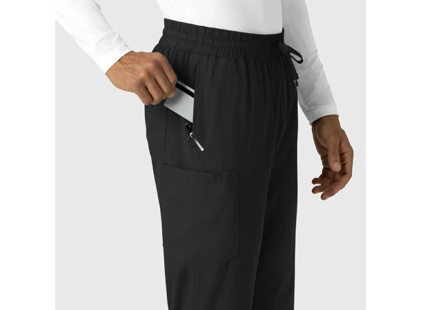Boundless Herrebukse med rette ben Black XL 