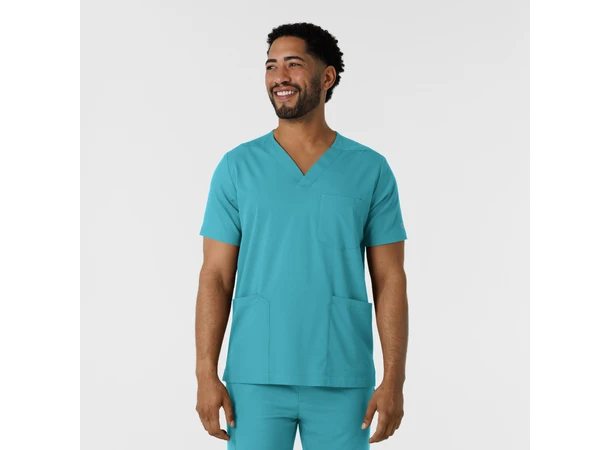 Boundless Herretunika med V-hals Teal 3XL 