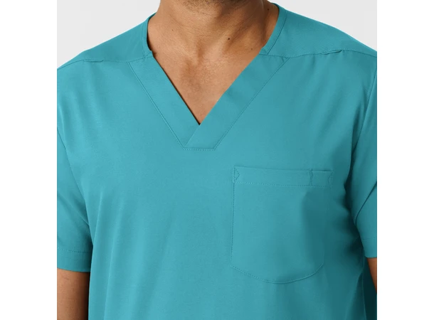 Boundless Herretunika med V-hals Teal 3XL 