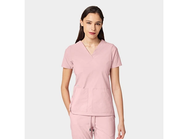 CRESSY Dametunika med V-hals Light Pink 3XL 