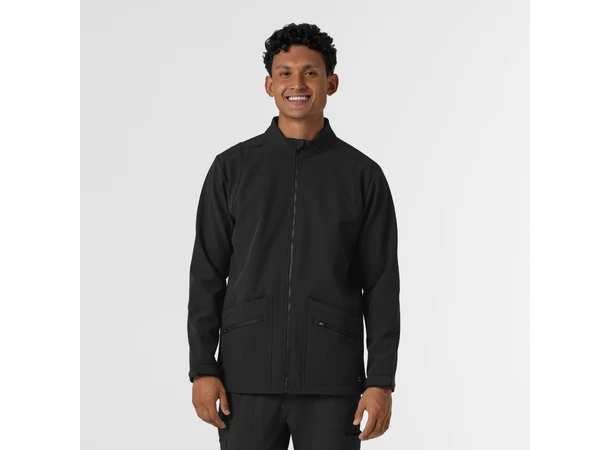 Layers Softshell Herrejakke Black XXL 