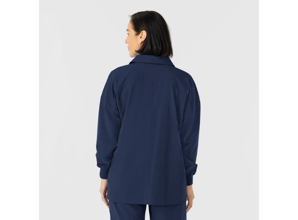 Nurtur Dame skjortejakke Navy M 