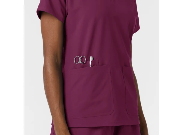 Nurtur Dametunika med forlenget passform Wine 5XL 