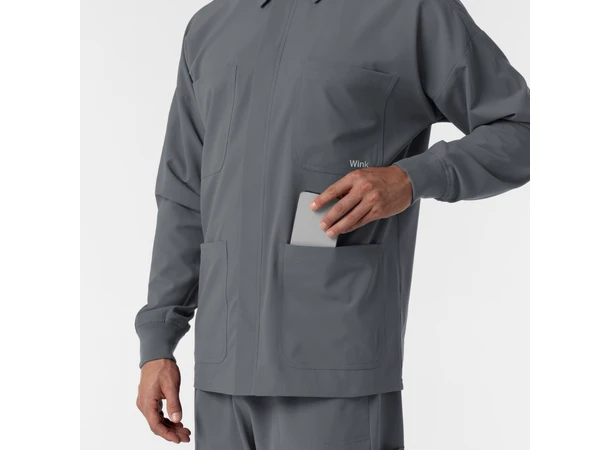 Nurtur Herre skjortejakke Pewter 4XL 