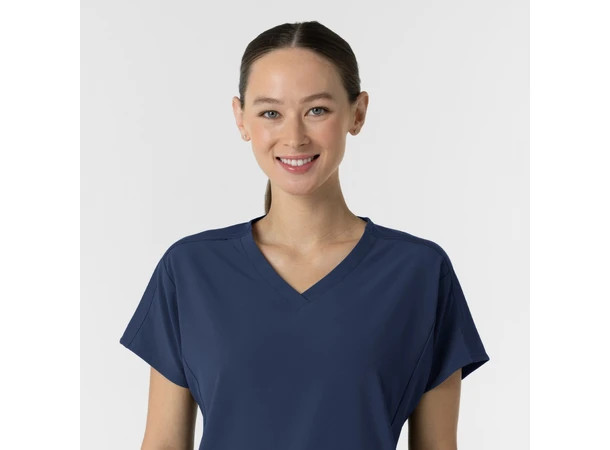Renew Dametunika med V-hals Navy XL 