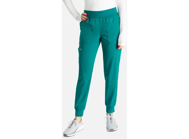 Revolution Damebukse med strikk i ben Hunter Green XS 