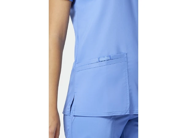 Revolution Dametunika med V-hals Ciel Blue XXL 