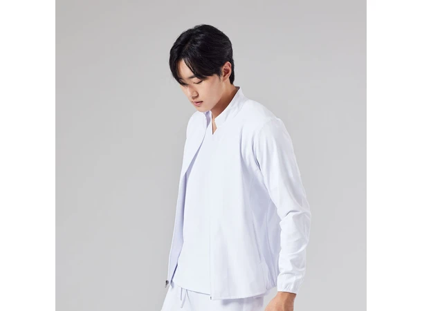 SIGMA Zipper Scrub Jacket White XL 