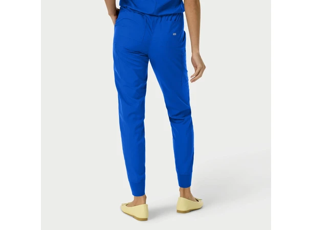 YUNA Damebukse med strikk i ben Royal Blue XS 