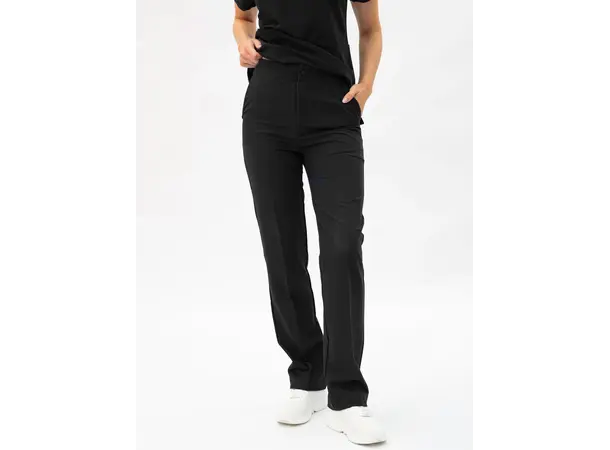 Ann Damebukse med rette ben Pure Black L 