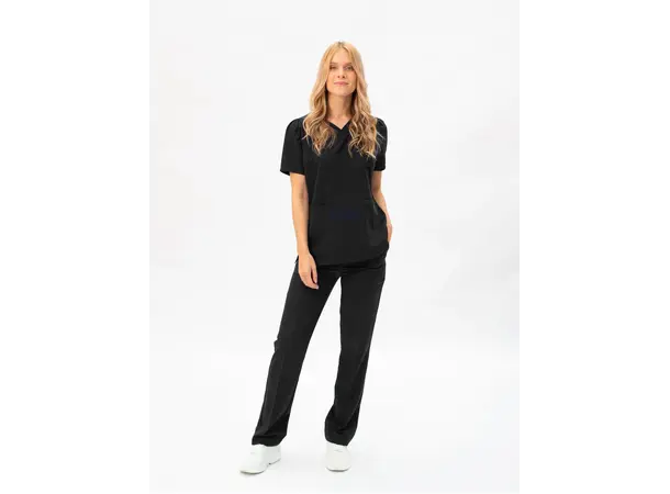 Ann Damebukse med rette ben Pure Black L 