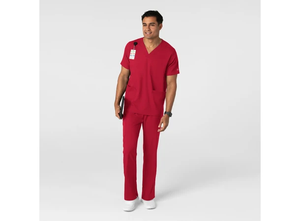 Boundless Herrebukse med rette ben Red XL 
