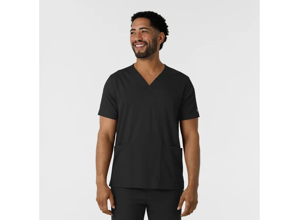 Boundless Herretunika med V-hals Black S 