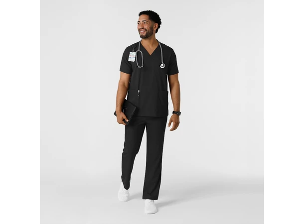 Boundless Herretunika med V-hals Black S 