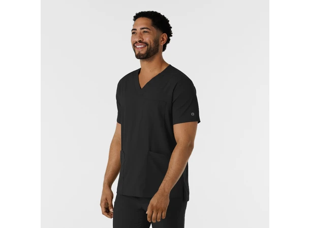 Boundless Herretunika med V-hals Black S 