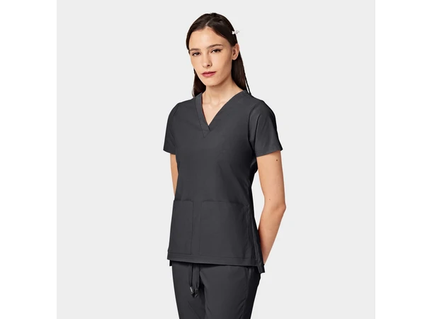 CRESSY Dametunika med V-hals Charcoal XXS 