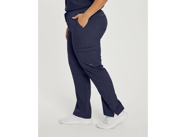 FIT Damebukse med strikk i livet Navy XS 