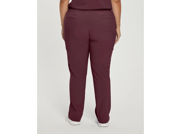 FIT Damebukse med strikk i livet Wine (Burgundy) XS 