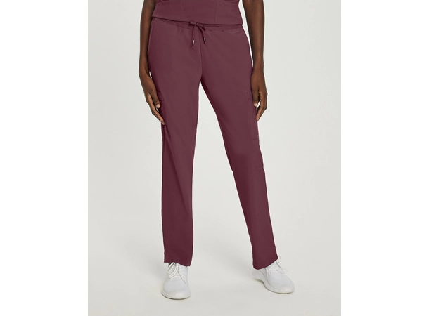 FIT Damebukse med strikk i livet Wine (Burgundy) XS 