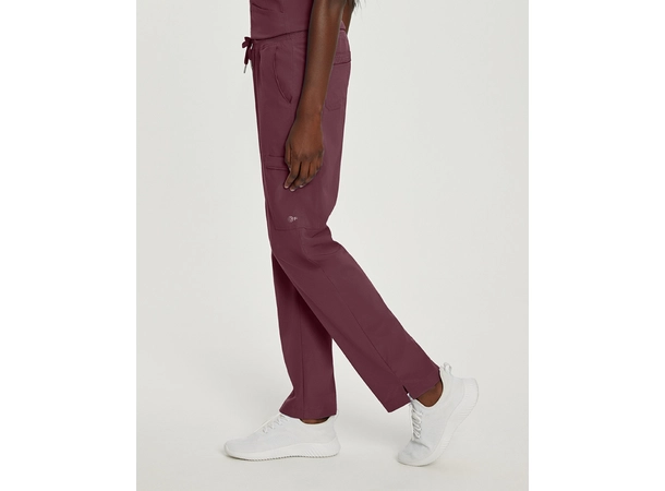 FIT Damebukse med strikk i livet Wine (Burgundy) XS 