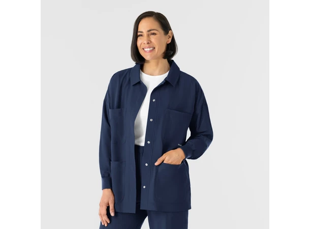 Nurtur Dame skjortejakke Navy 5XL 