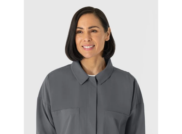 Nurtur Dame skjortejakke Pewter XL 