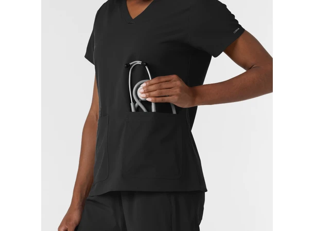 Nurtur Dametunika med forlenget passform Black XS 