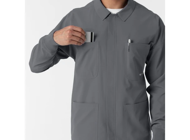 Nurtur Herre skjortejakke Pewter XL 