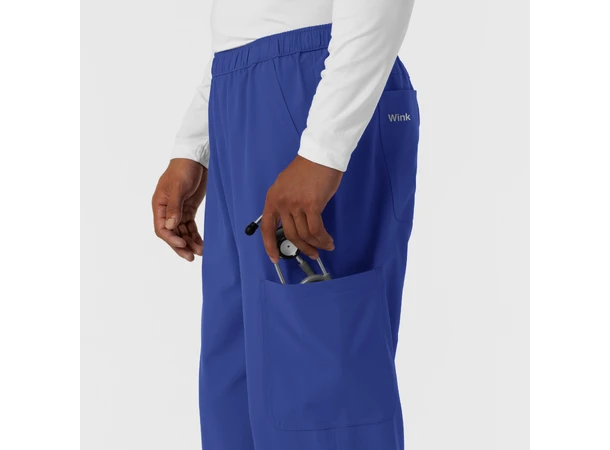 Nurtur Herrebukse med rette ben Galaxy Blue XXL 
