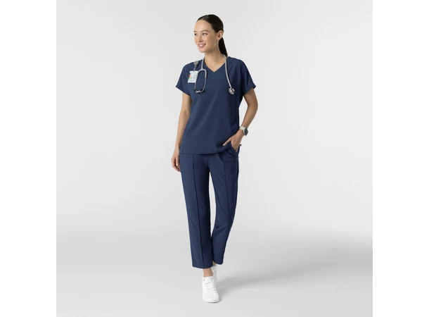 Renew Dametunika med V-hals Navy S 