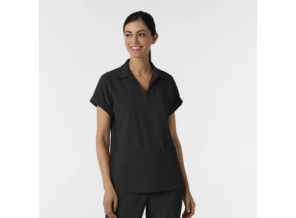 Renew Damtunika med krage Black 3XL 