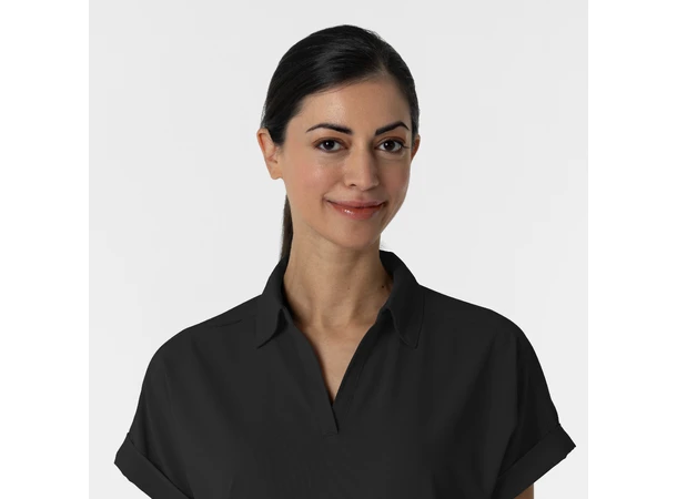 Renew Damtunika med krage Black 3XL 