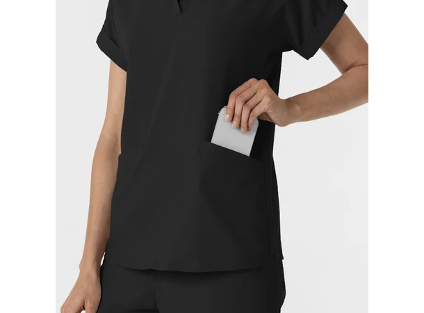 Renew Damtunika med krage Black 3XL 
